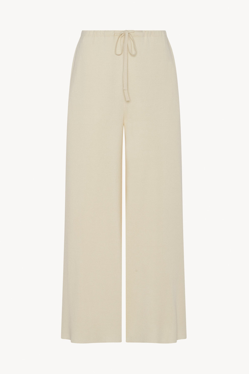 Delphine Pant in Silk and Cotton 1
