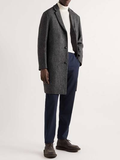 Sunspel Herringbone Wool Coat outlook