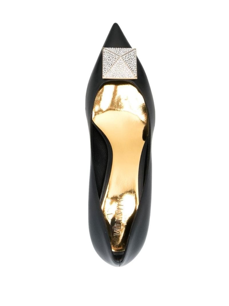One Stud 40mm leather pumps - 4