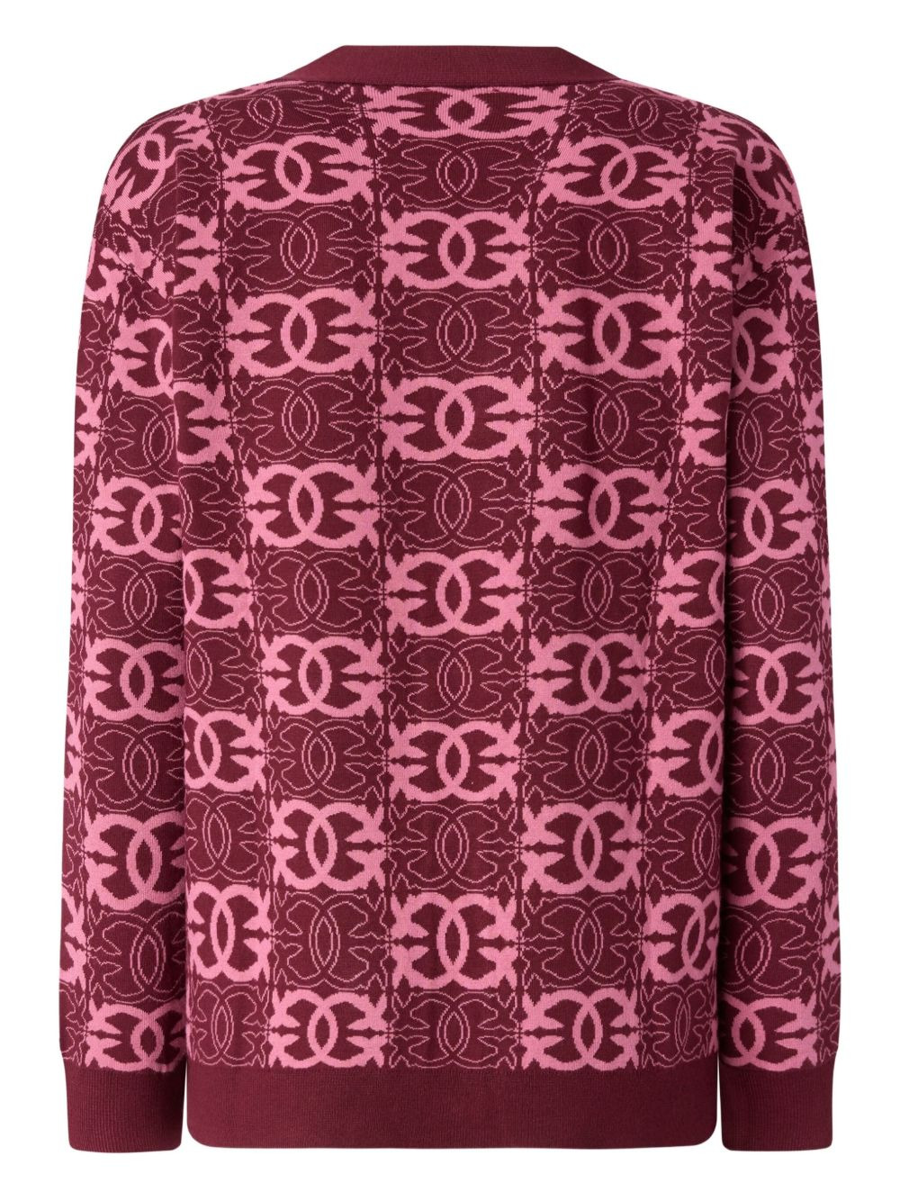 Love Birds-intarsia cardigan - 2