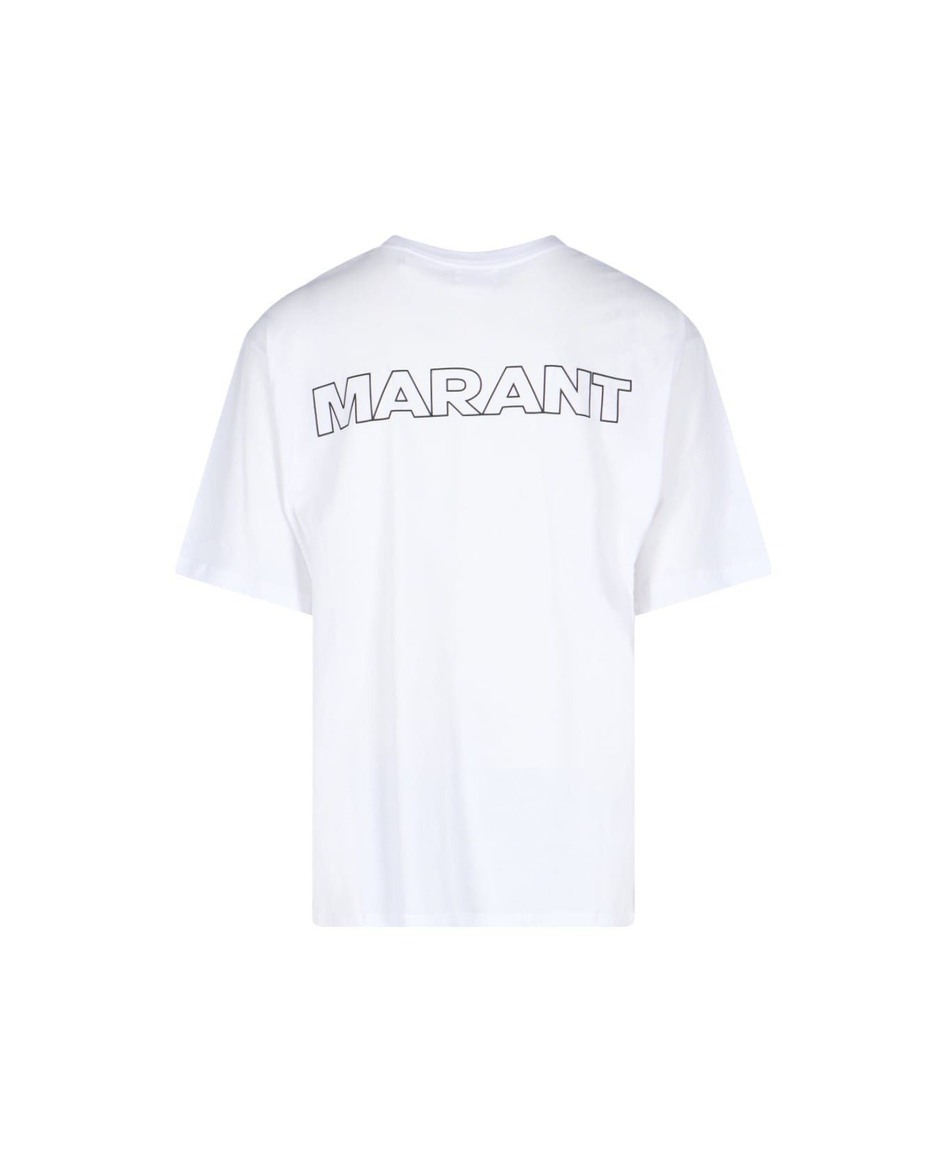 ISABEL MARANT｜SHORT-SLEEVED ROUND NECK T-SHIRTS (GUIZY Isabel Marant 'guizy Marant' T-shirt | italist | REVERSIBLE