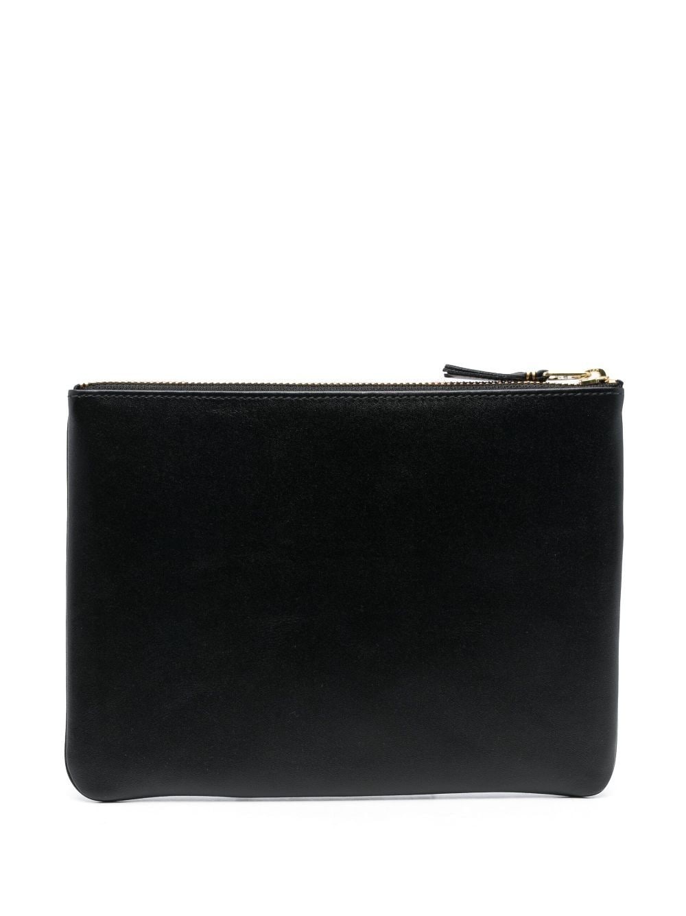logo-print leather pouch - 2