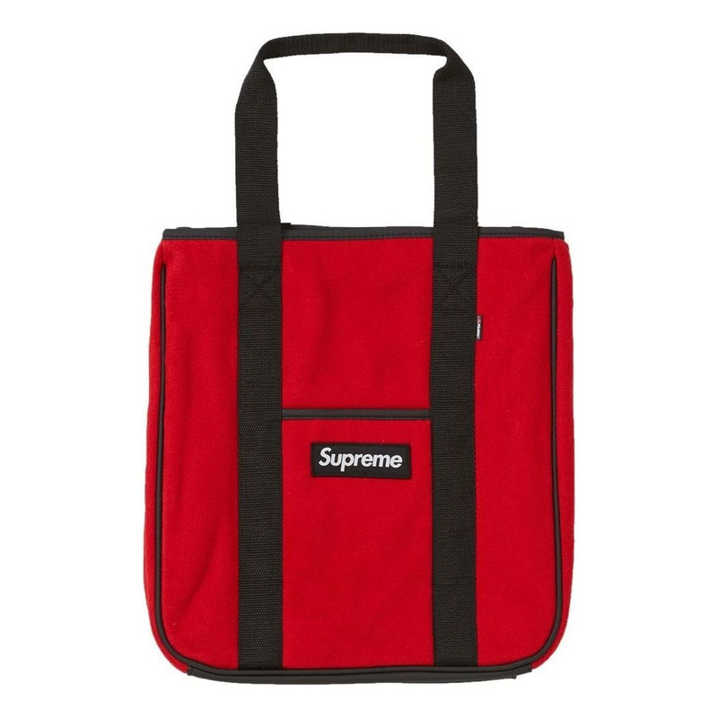 Supreme FW18 Polartec Tote Bag 'Red' SUP-FW18-893 - 1