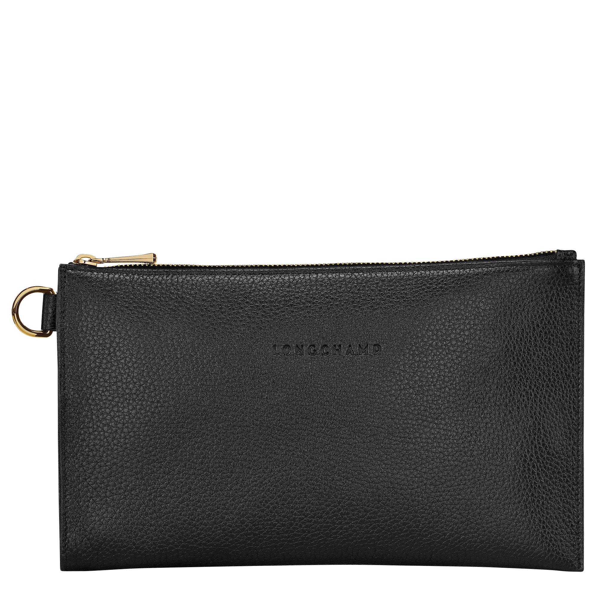 Le Foulonné Pouch Black - Leather - 1