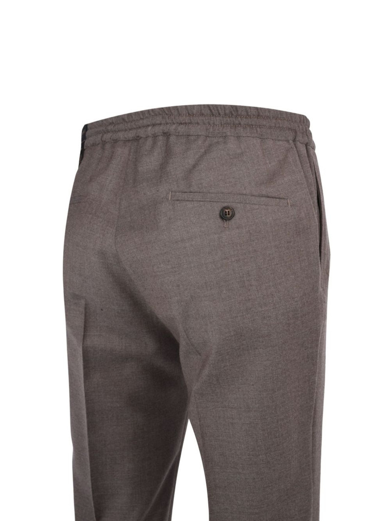 drawstring pleated trousers 4