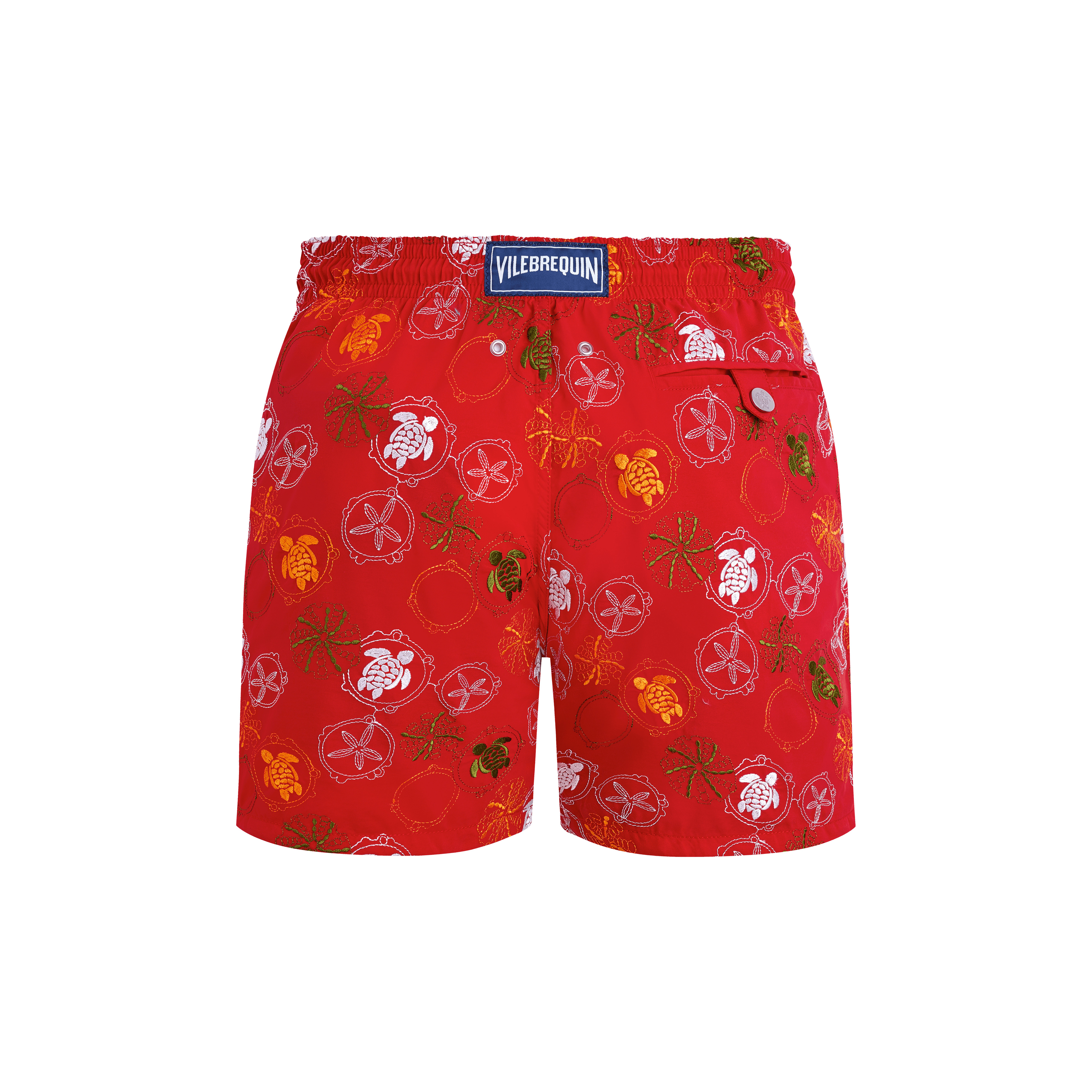 Men Swim Trunks Embroidered Oursins - Limited Edition - 2