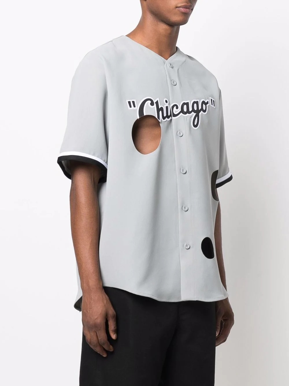 Chicago cut-out shirt - 4