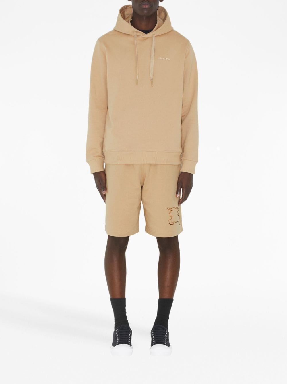 Equestrian-motif hoodie - 2