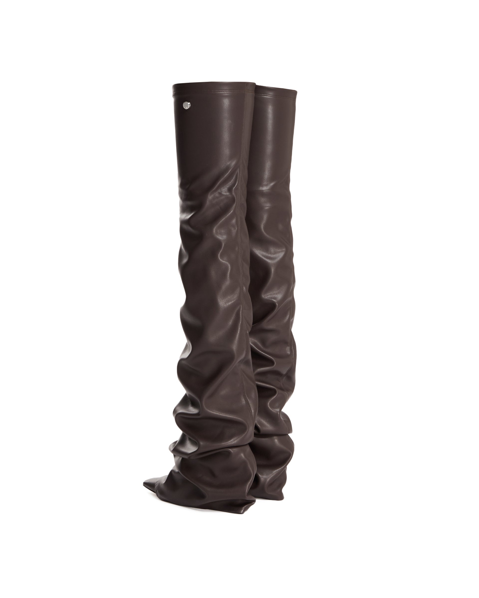Brown High Robin OTK Boots - 5