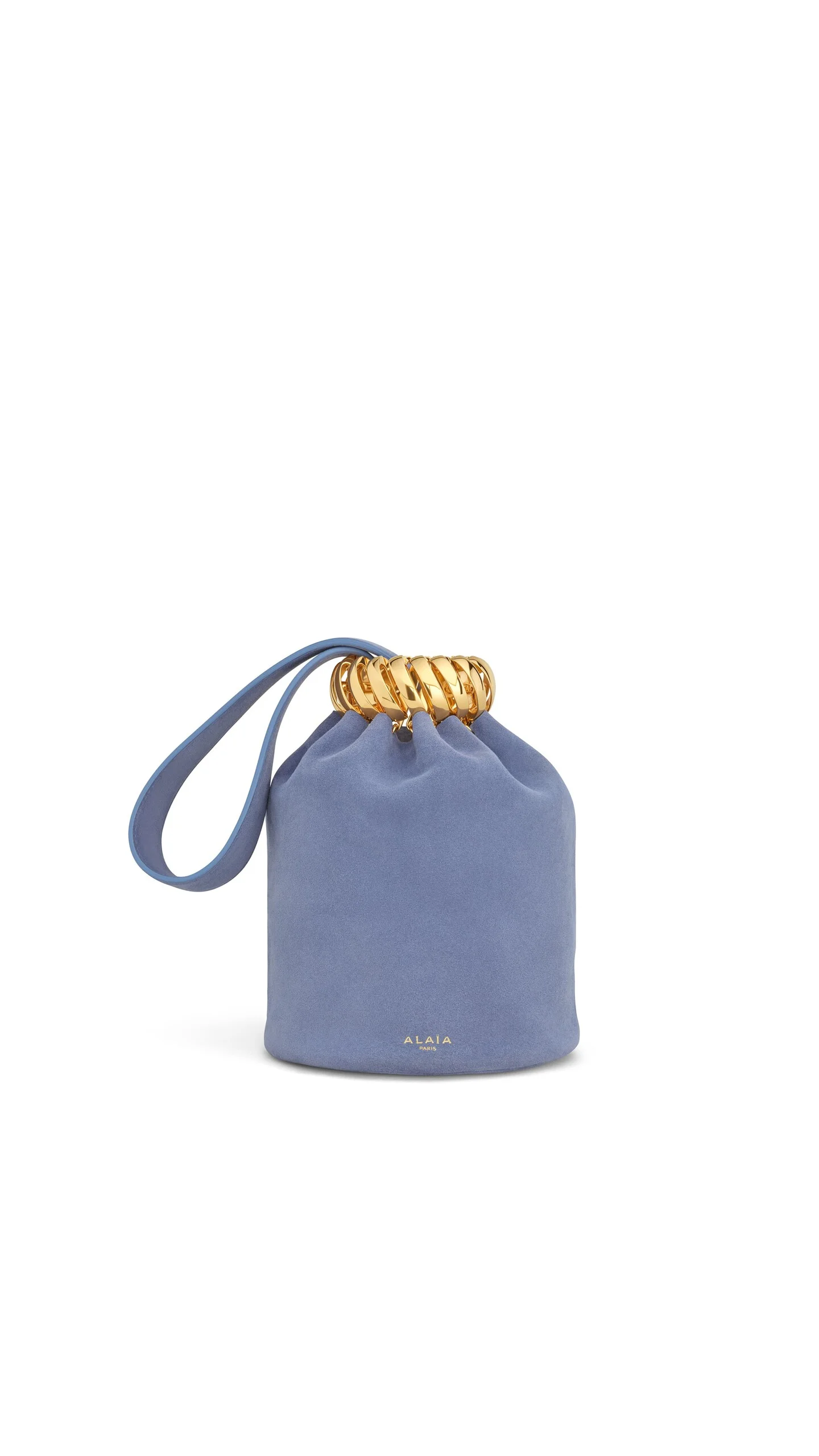 MOTION BRACELET BAG IN SUEDE - 1