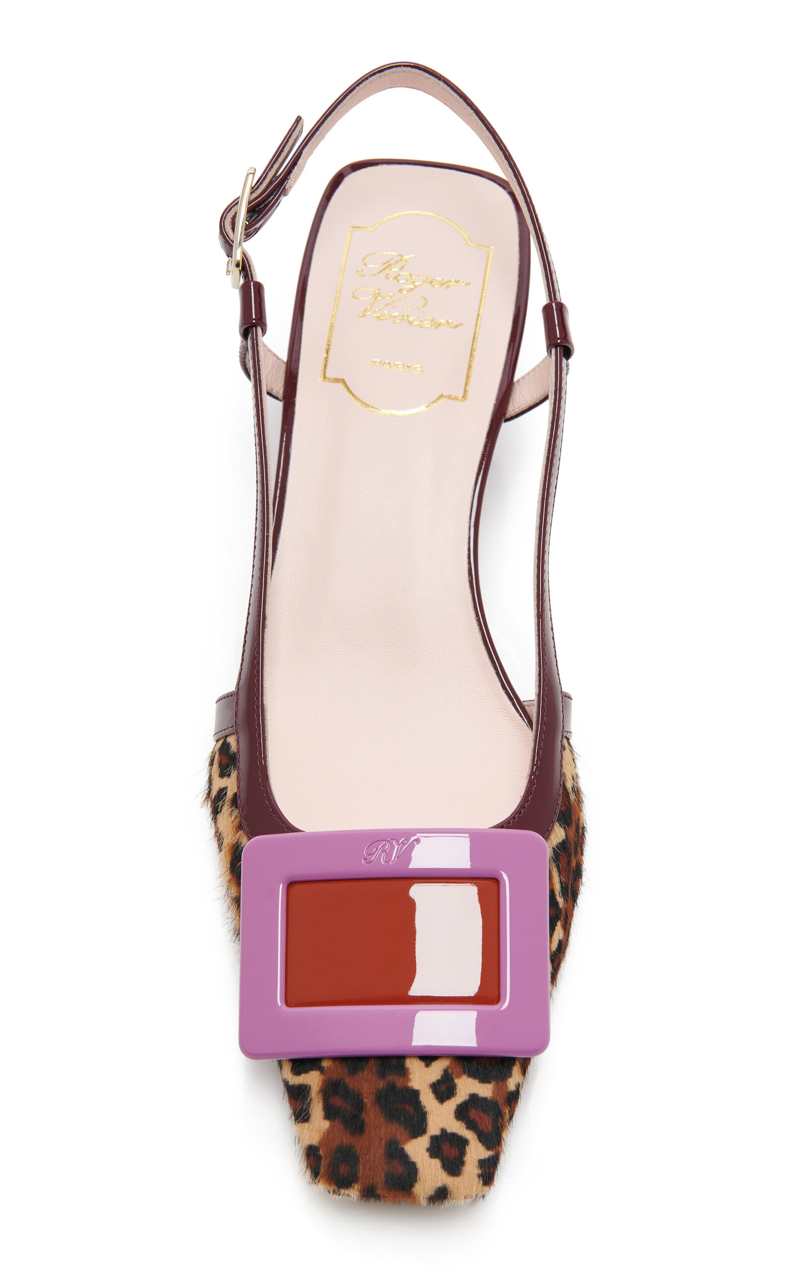 BV Ponyhair Slingback Pumps animal - 2