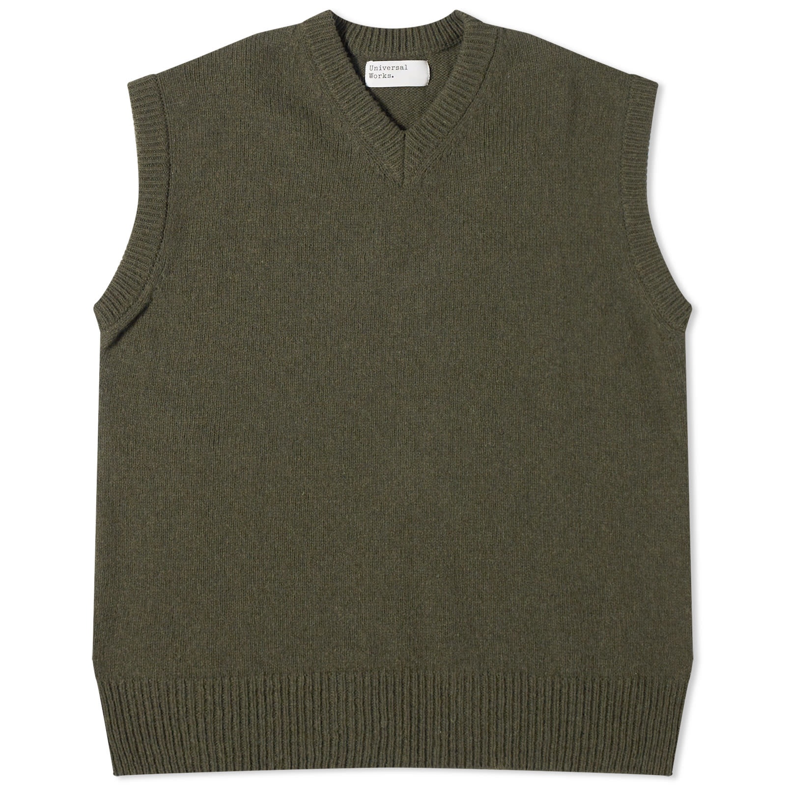 Universal Works Eco Wool Knit Vest - 1