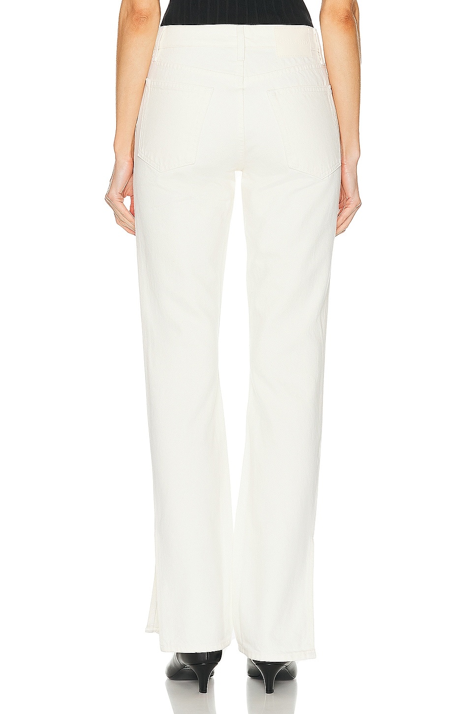 Hailey Low Rise Boot With Slit Hem - 3