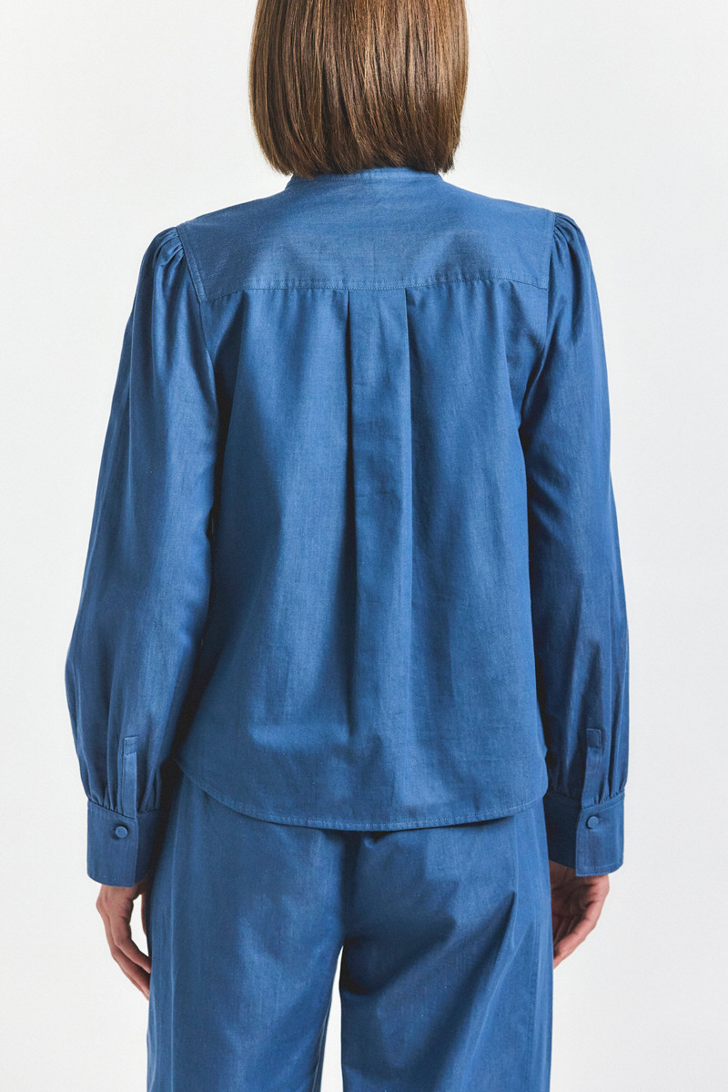 MAJAH TIE NECK BLOUSE 4