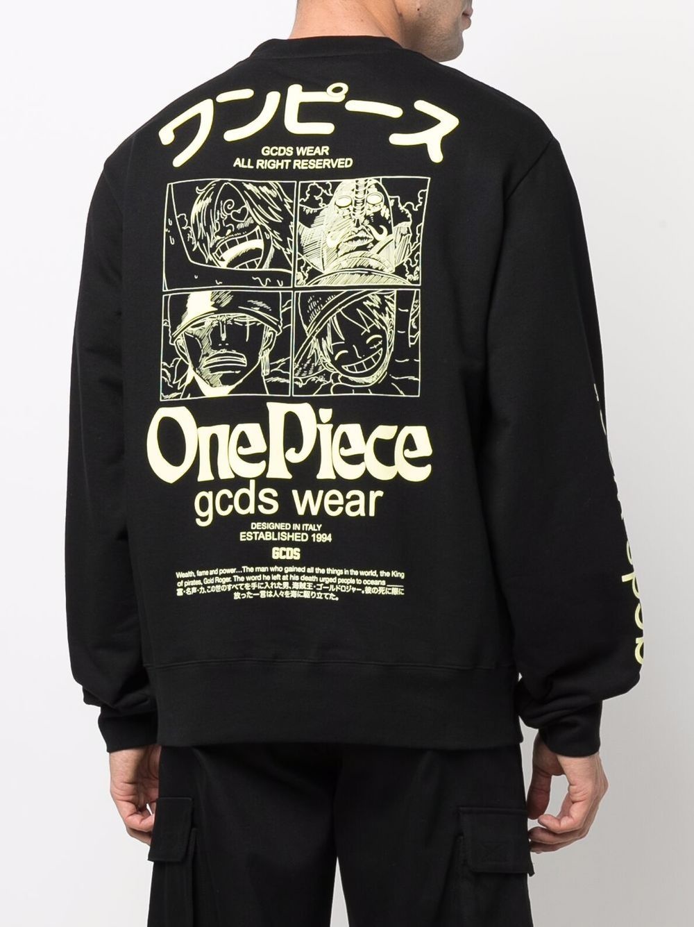 x One Piece graphic-print sweatshirt - 4