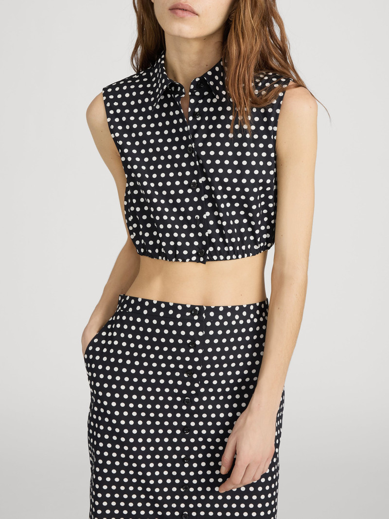 FRAME The Polka Dot Top outlook