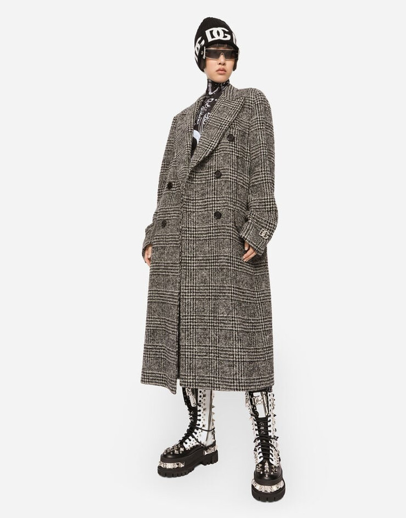 Power jersey jumpsuit with graffiti logo print 5