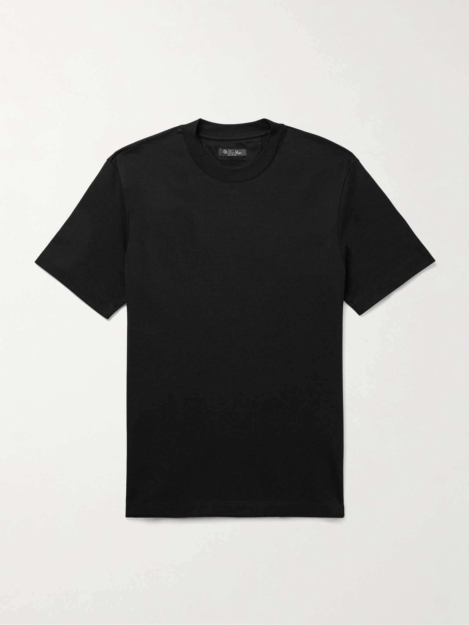 Loro Piana Cotton-Jersey T-Shirt | REVERSIBLE