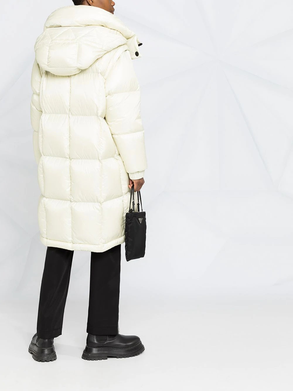 detachable-sleeve down coat - 4