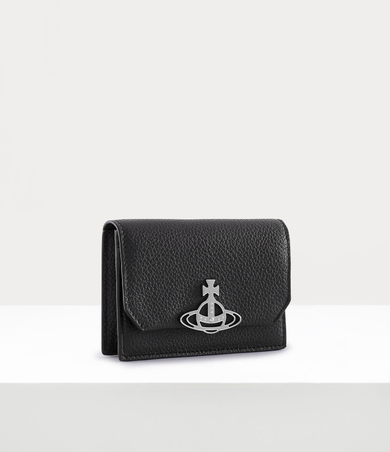Vivienne Westwood GRAIN LEATHER BUSINESS CARD HOLDER outlook