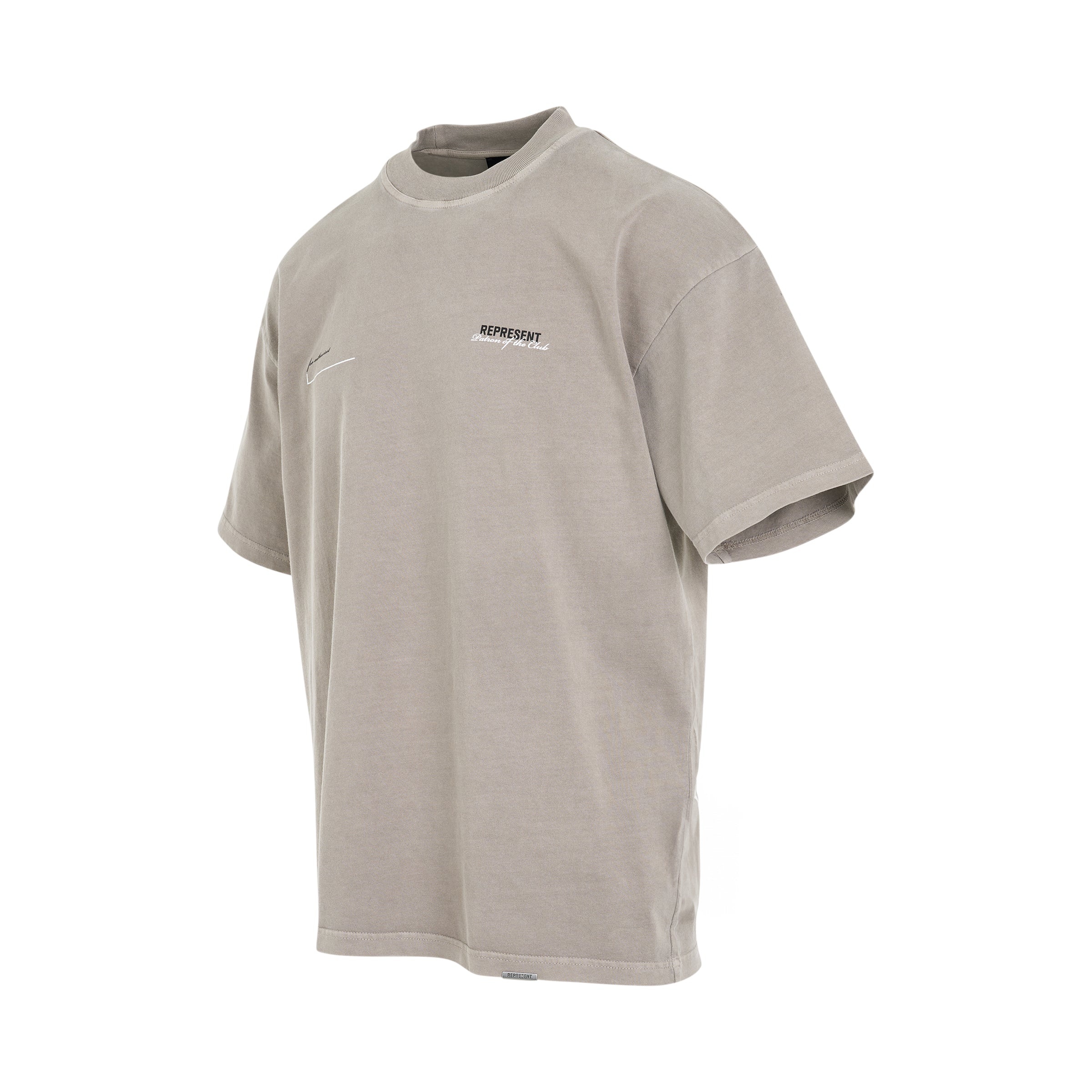 Patron of the Club T-Shirt in Mudstone - 2