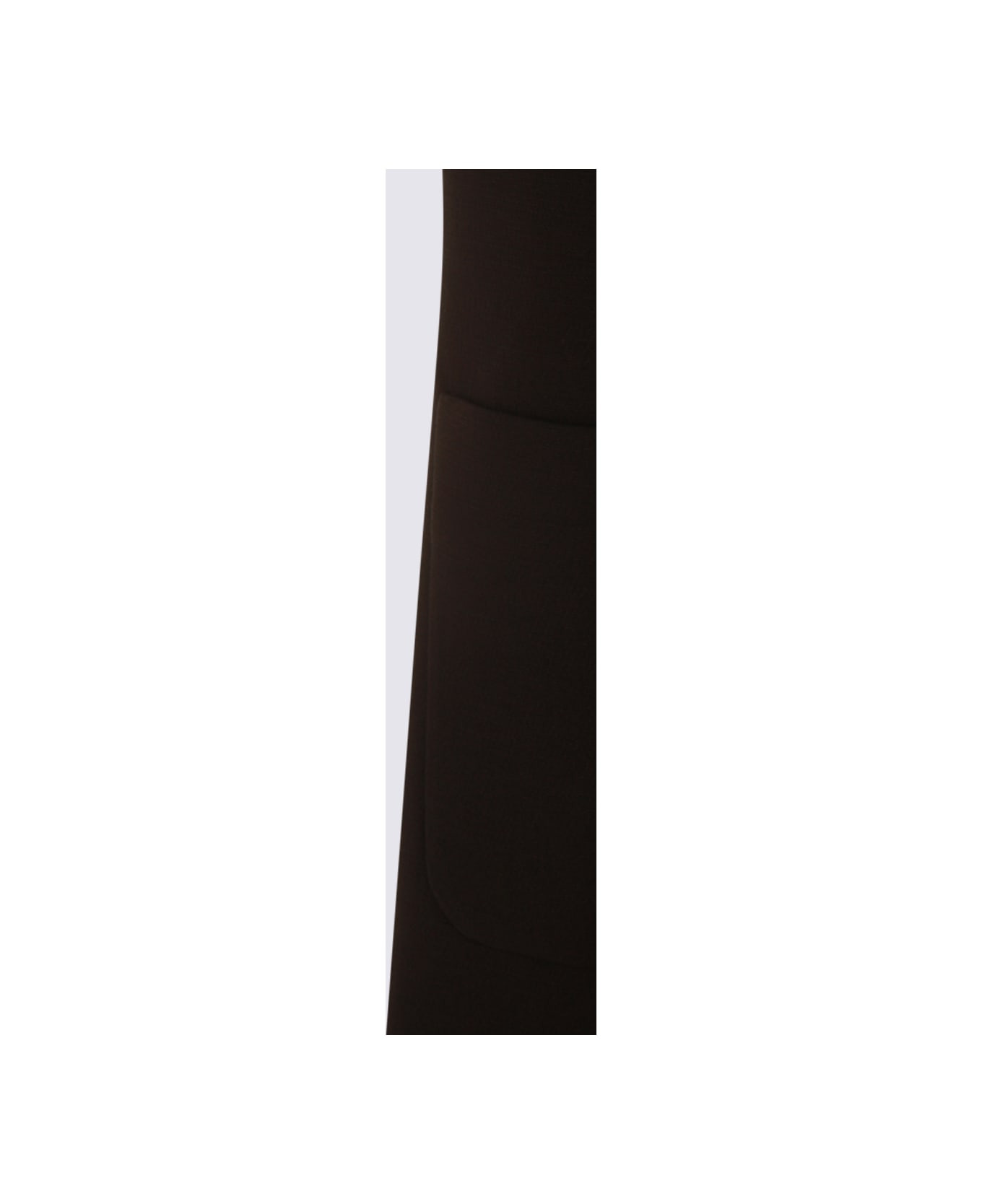 Black Wool Dress - 4