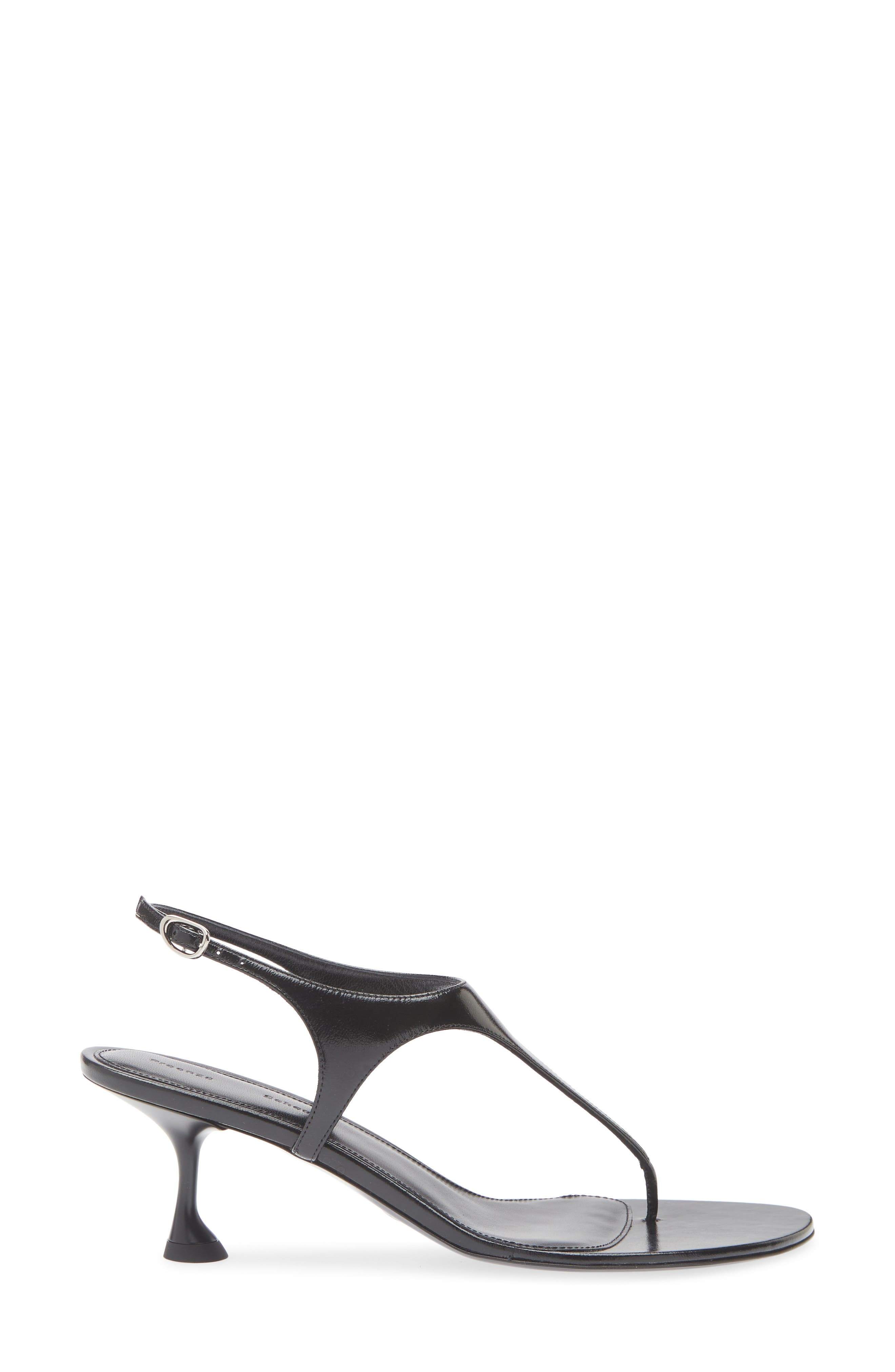 Proenza Schouler Tee Sandal in Black at Nordstrom - 3