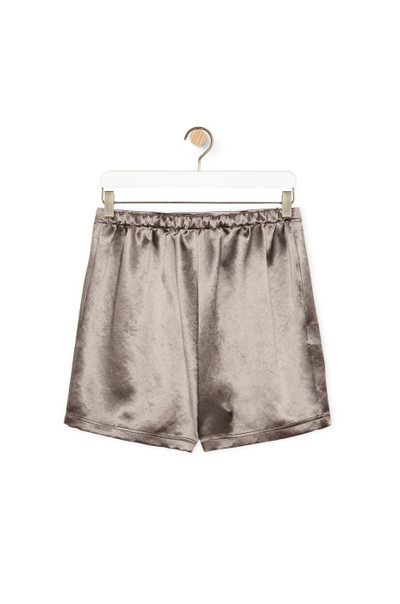 Loewe Shorts in technical satin outlook