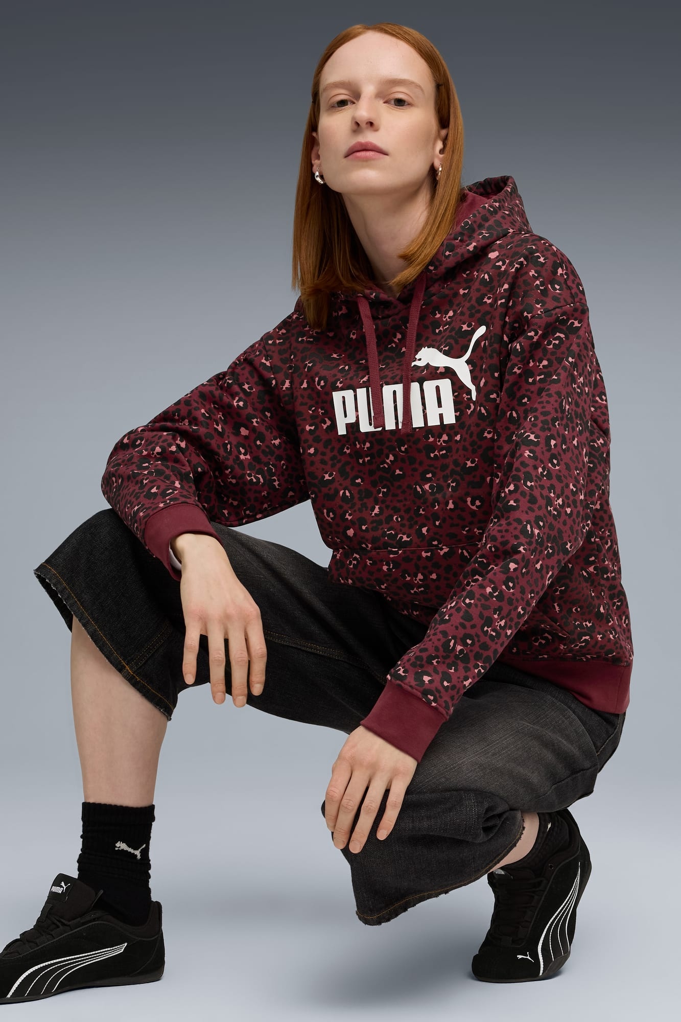 ESS GRAPHIC Animal Hoodie Women - 5