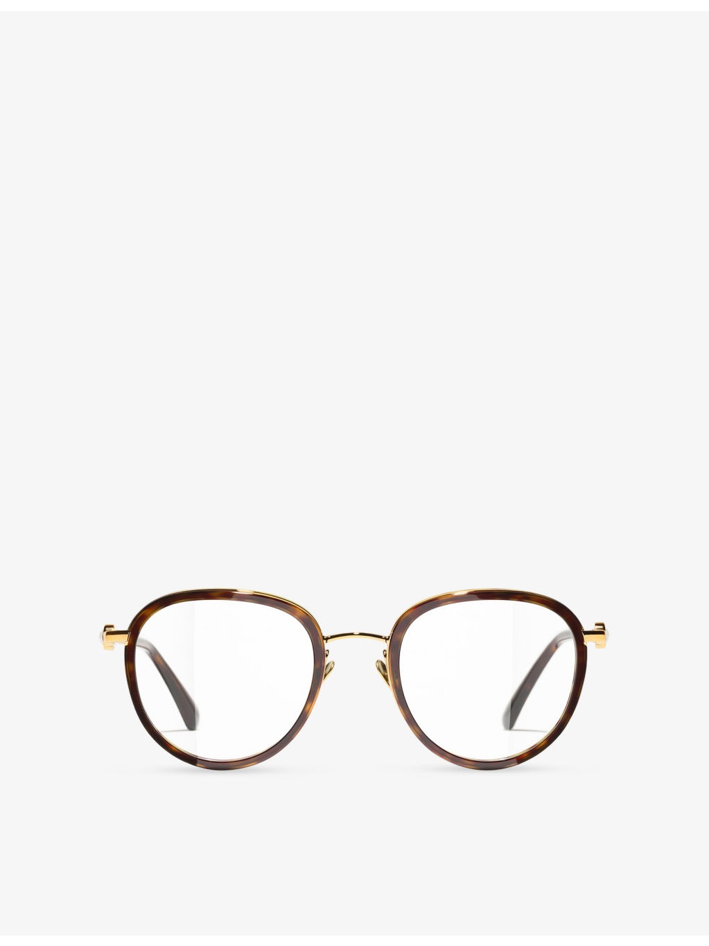 CH2220 Pantos-Frame Metal Optical Glasses - 1