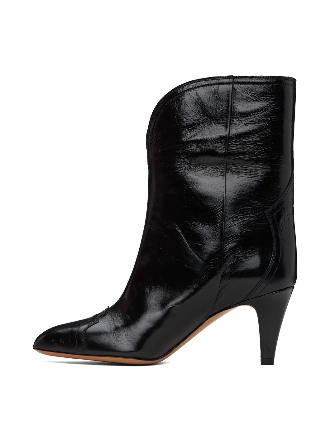 Black Dytho Heeled Boots - 3