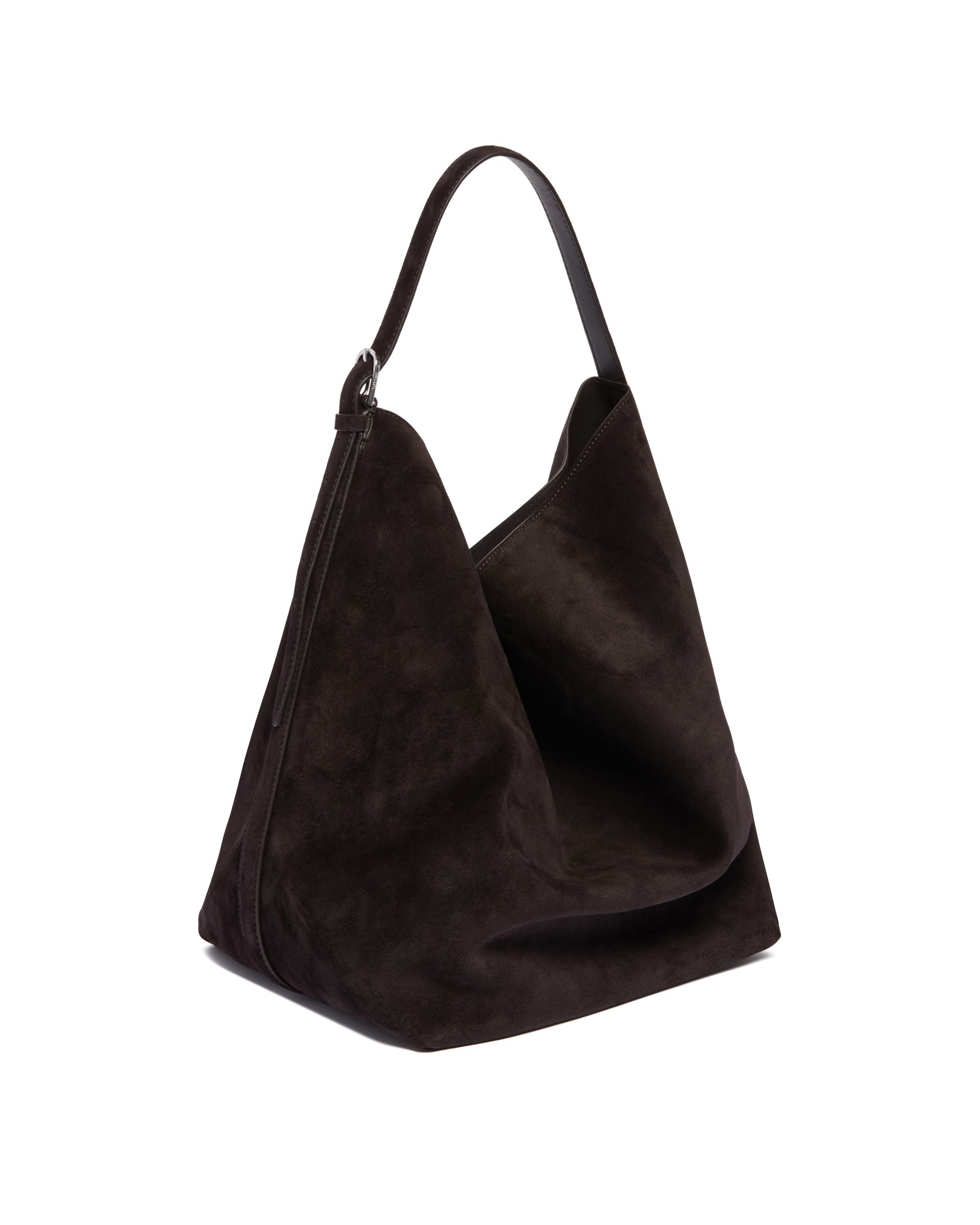 Brown Belted Tote Bag - 6