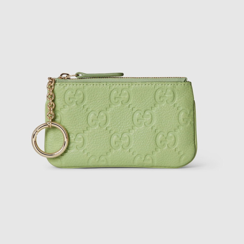 GG Emblem zip key case 1