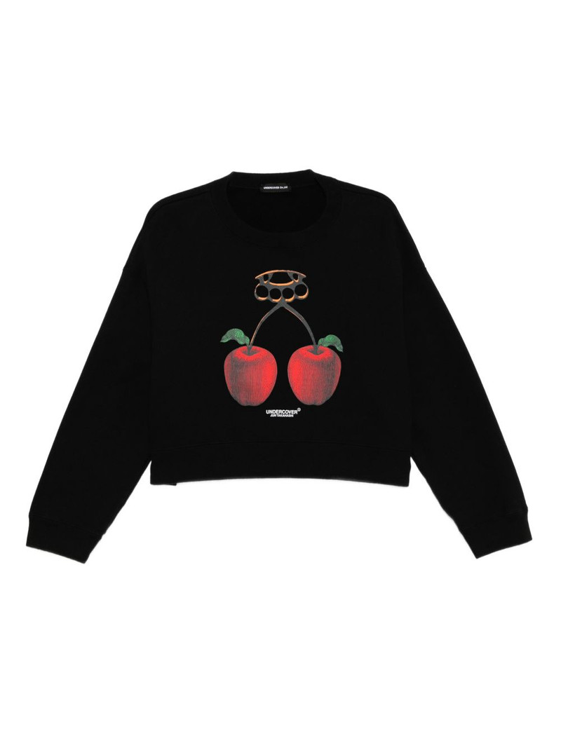 Cotton fleece sweatshirt 1