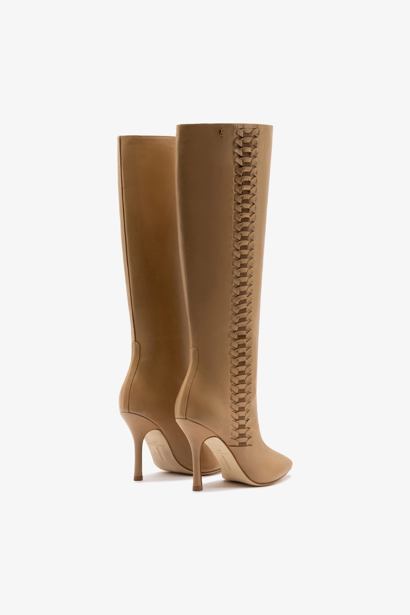 Kate Boot In Peanut Leather 7