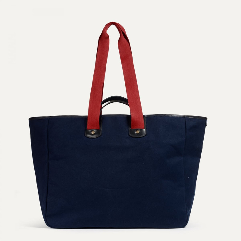 MÉLO 48H TOTE BAG - BLUE EMBLEMS 3