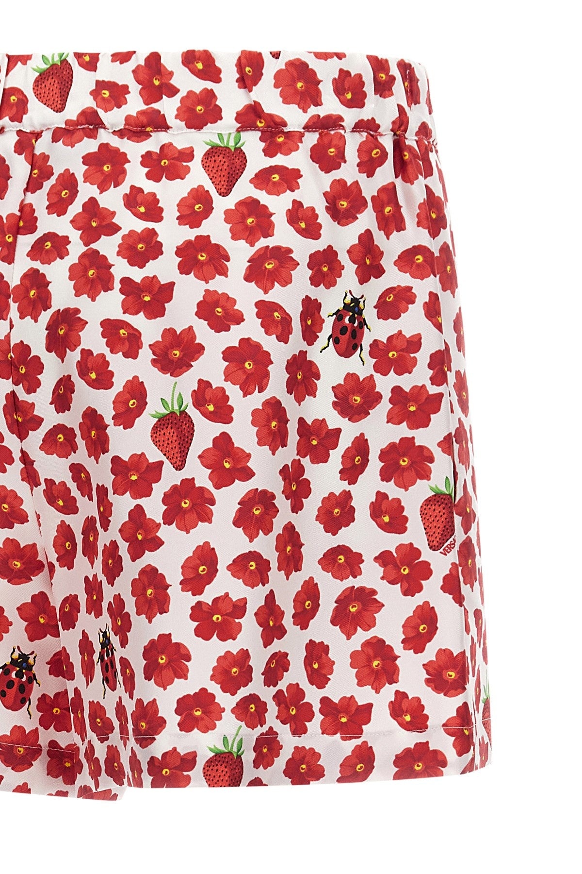 Versace Women 'Strawberry Garden' Shorts - 4