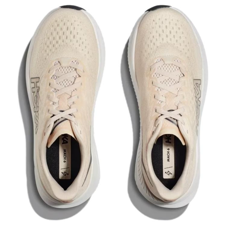 (WMNS) HOKA ONE ONE Mach 6 'Eggnog Vanilla' 1147810-EGV - 5