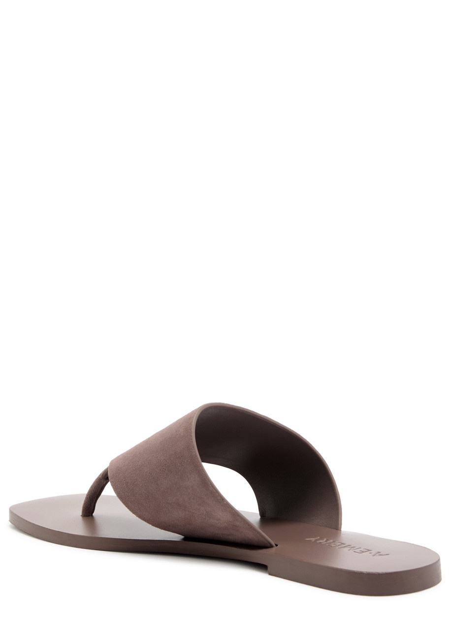 A.emery Paton Suede Flip Flops - 2