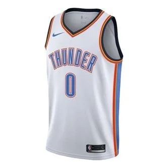 Nike Russell Westbrook Association Edition Jersey 0 SW White 864437-100 - 1