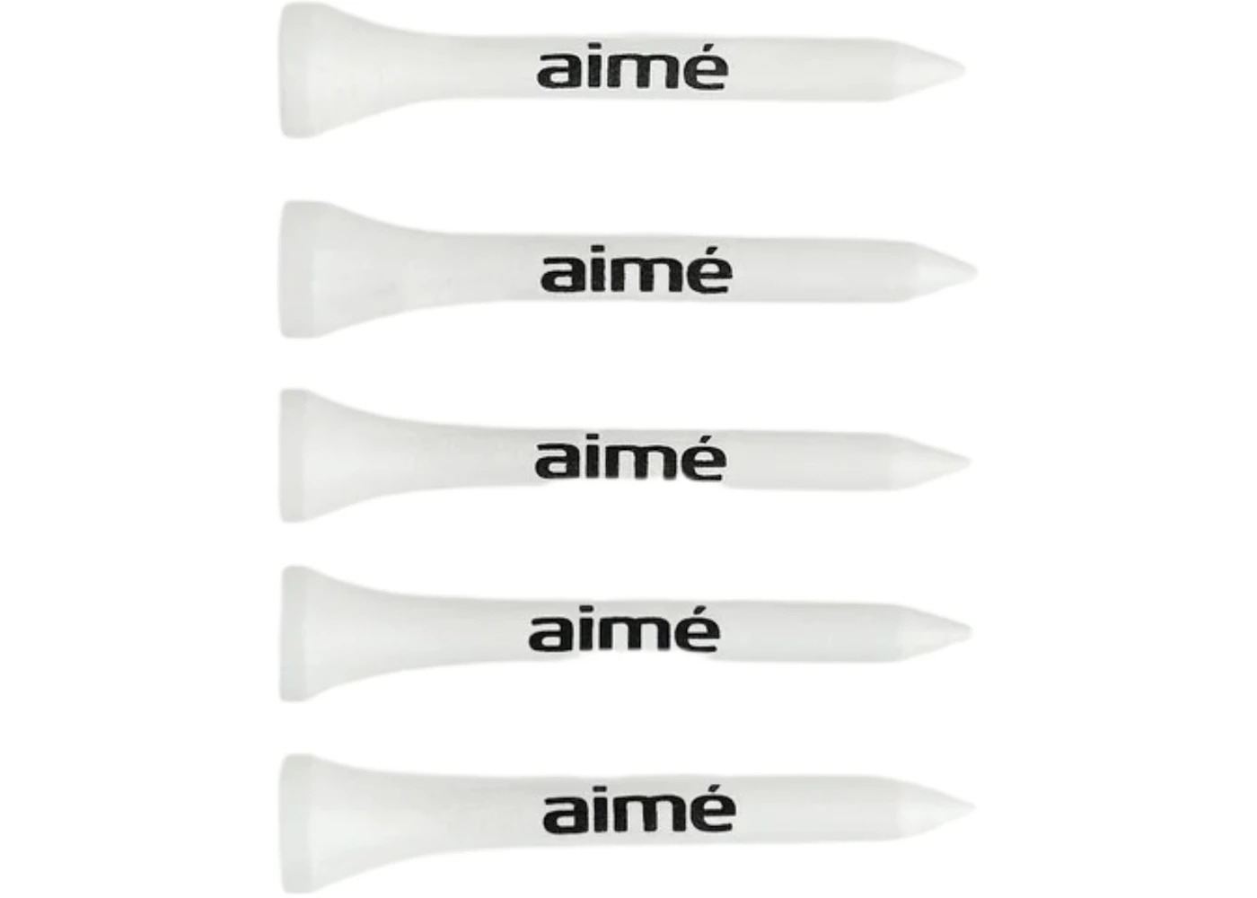 Aime Leon Dore Golf Tees (50 Pack) White - 2