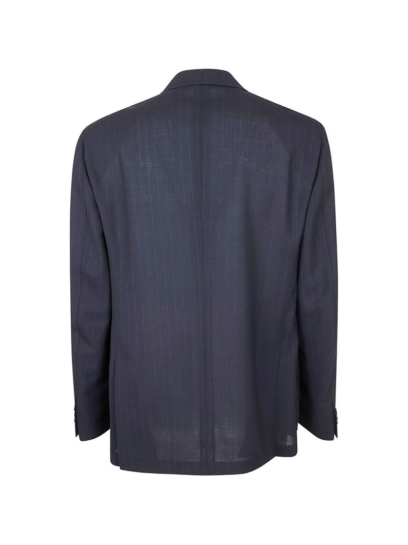 LARDINI pinstriped single-breasted suit outlook