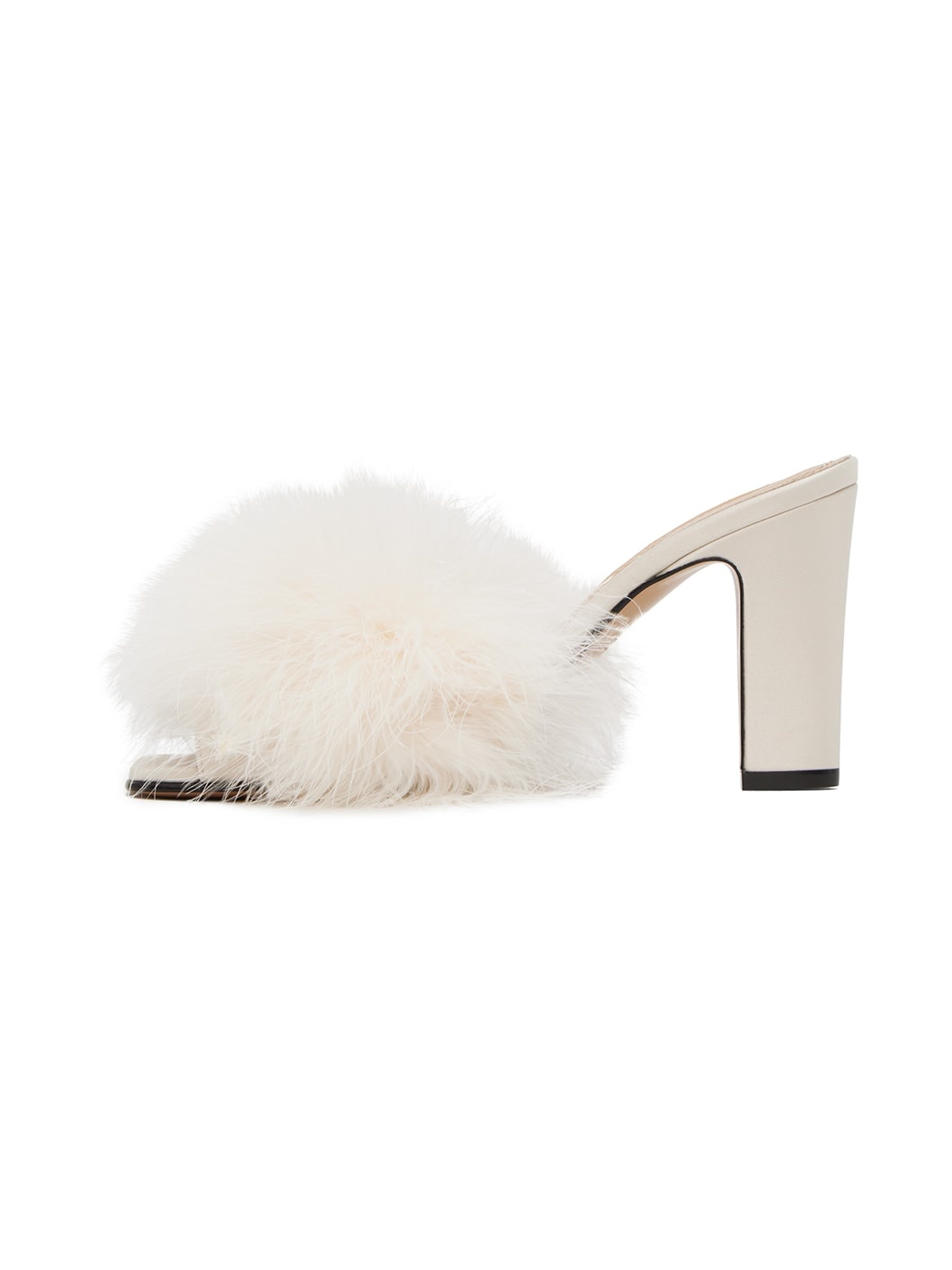 Off-White Feather Mules - 3