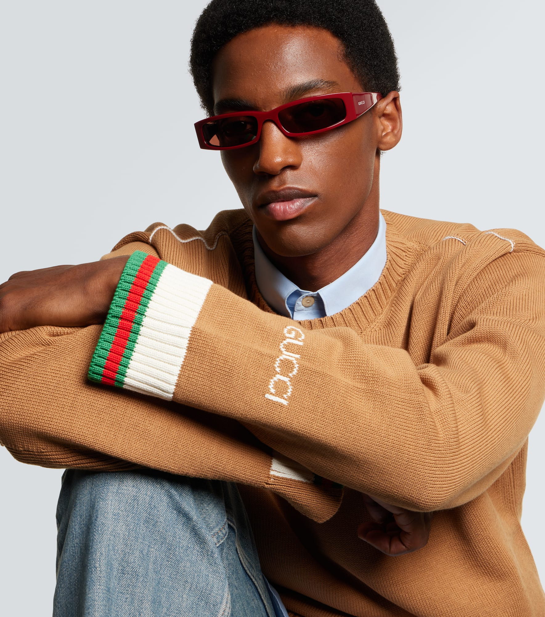 Logo rectangular sunglasses - 2