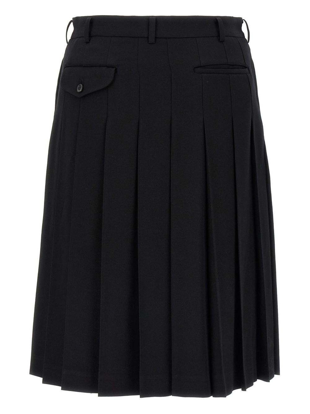 pleated bermuda shorts - 2