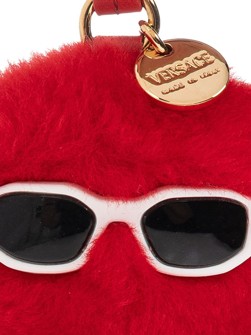 faux-fur bag charm 3