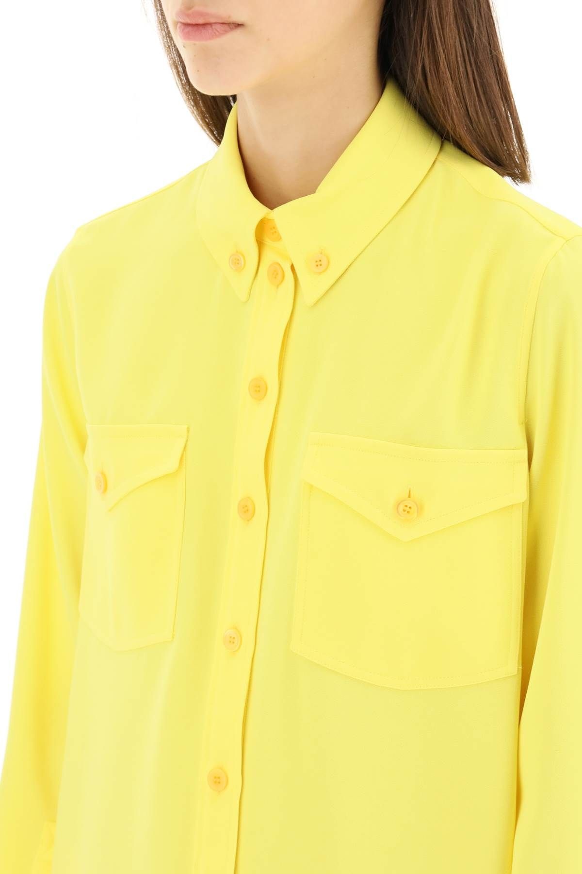 CREPE ENVERS SHIRT - 5