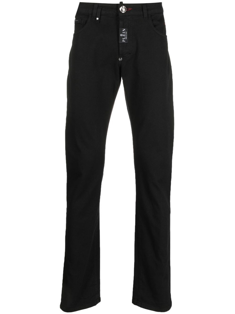 logo-patch super straight jeans - 1