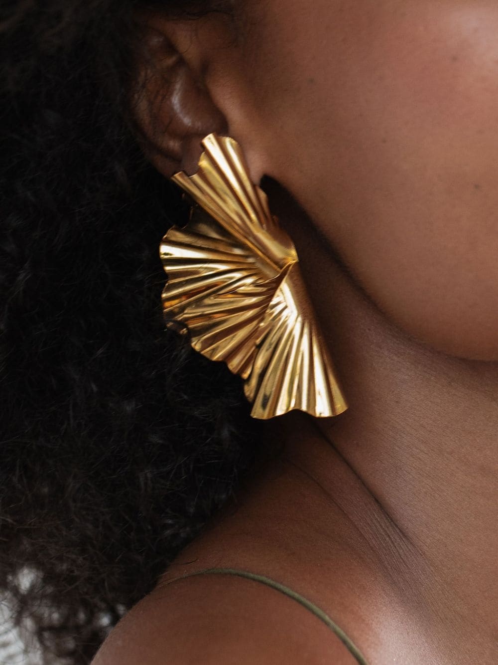 Darya polished-finish earrings - 3