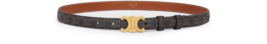 Small Triomphe belt in Triomphe canvas - 2
